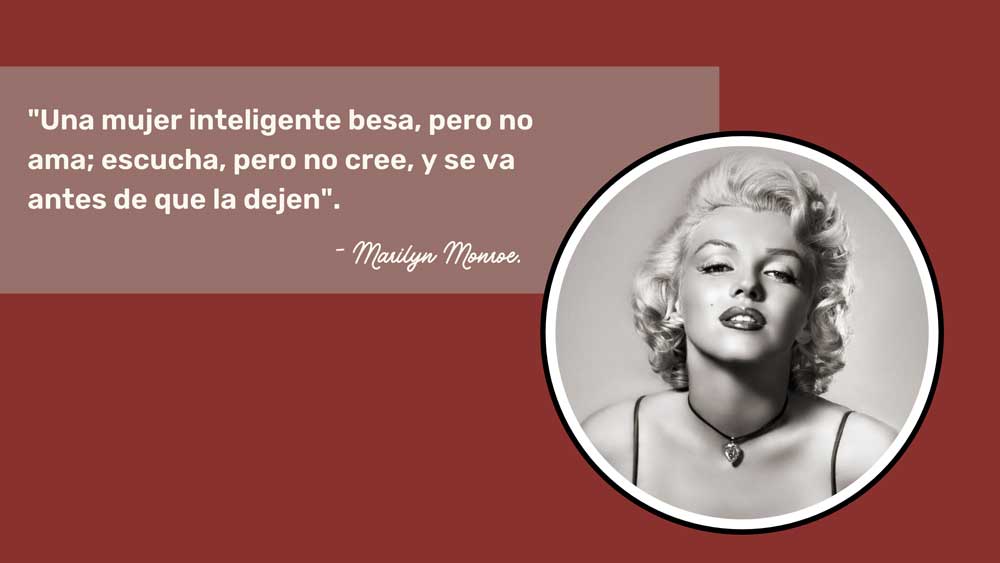 Citations féministes de Marilyn Monroe