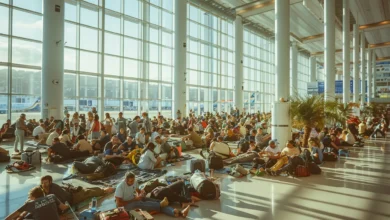 Les passagers coincés à Madère : une étude des dysfonctionnements des compagnies aériennes en crise