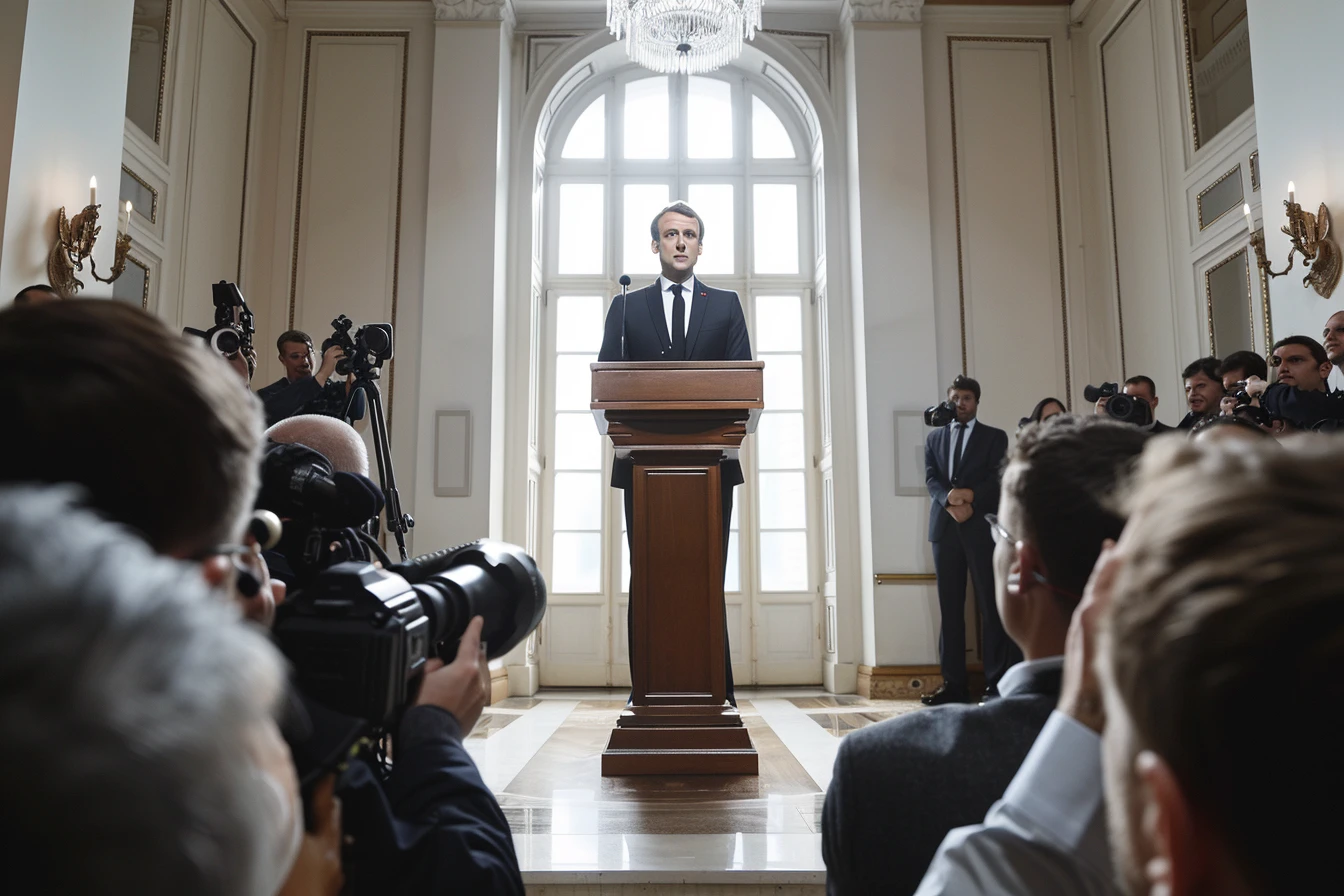 Emmanuel Macron exclut la possibilité d&rsquo;un gouvernement de gauche pour le poste de futur premier ministre