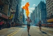 La flamme olympique : toutes les astuces pour la garder visible, même à travers les obstacles du parcours