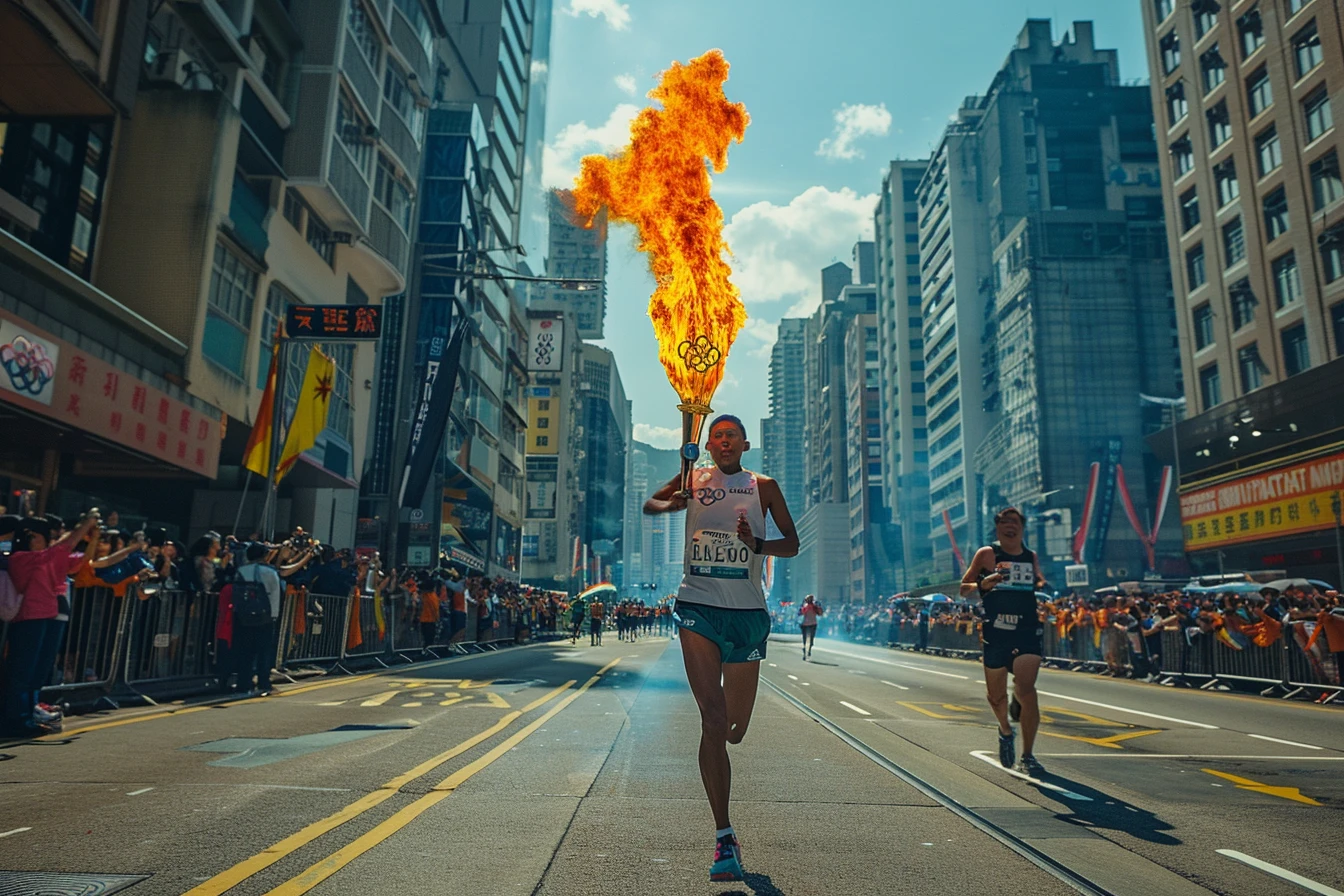La flamme olympique : toutes les astuces pour la garder visible, même à travers les obstacles du parcours