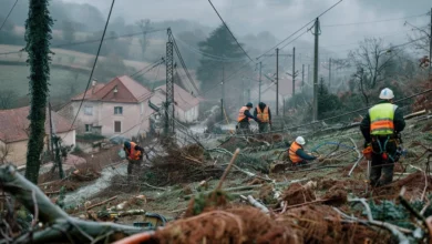 Près de 800 foyers encore privés d&rsquo;électricité dans la Nièvre après les orages : des réparations en cours