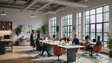 Espaces collaboratifs : quel mobilier pour favoriser le travail en équipe ?