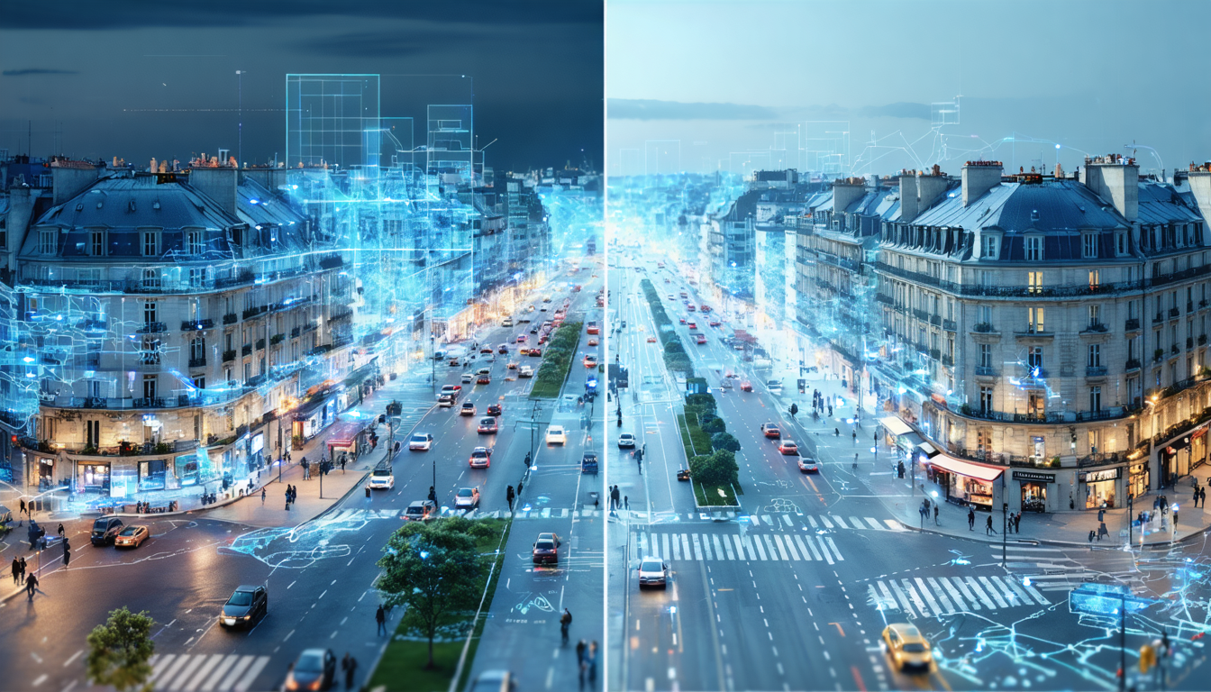 découvrez comment les jumeaux numériques révolutionnent la simulation des aménagements urbains en île-de-france pour un urbanisme plus efficace et durable.