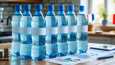 TVA sur les eaux minérales : guide complet des règles et des taux en vigueur en France