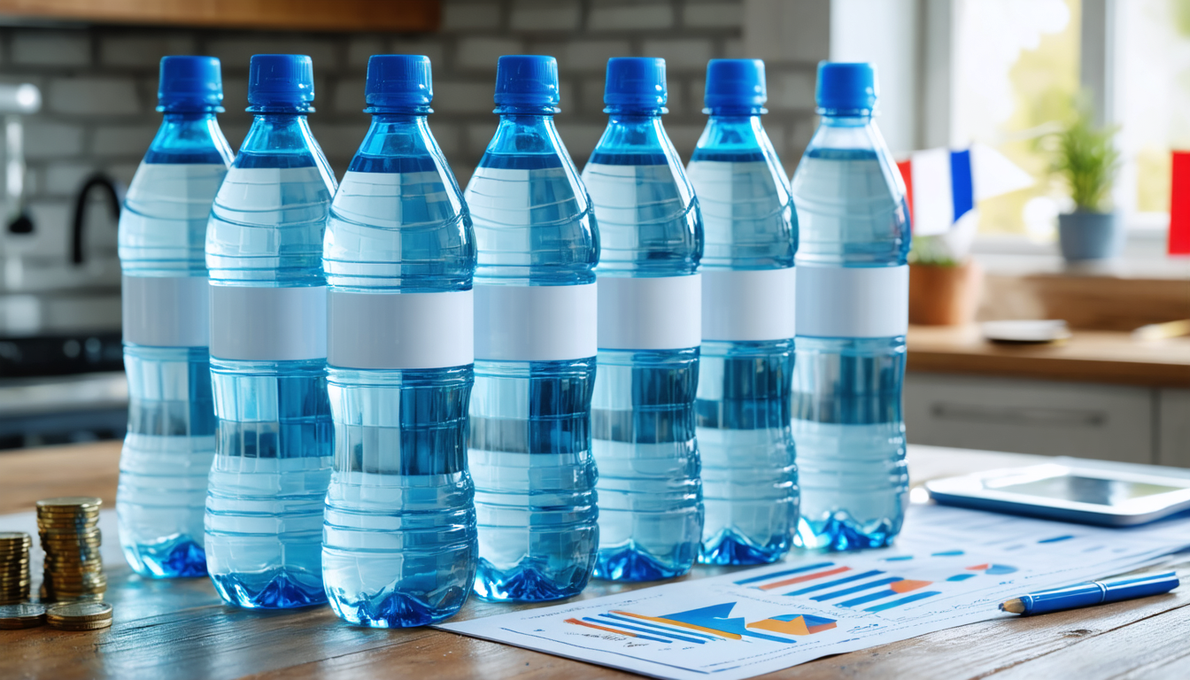 TVA sur les eaux minérales : guide complet des règles et des taux en vigueur en France