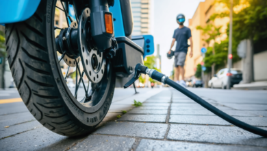 Le gonflage des pneus de trottinette : l’essentiel pour des trajets plus fluides et sécurisés