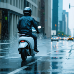 Trottinette électrique sous la pluie : conseils pratiques pour une conduite sûre et sans tracas